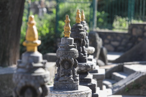 Serenity in Stone: Enhancing Your Garden with a Peaceful Sitting Buddha Statue